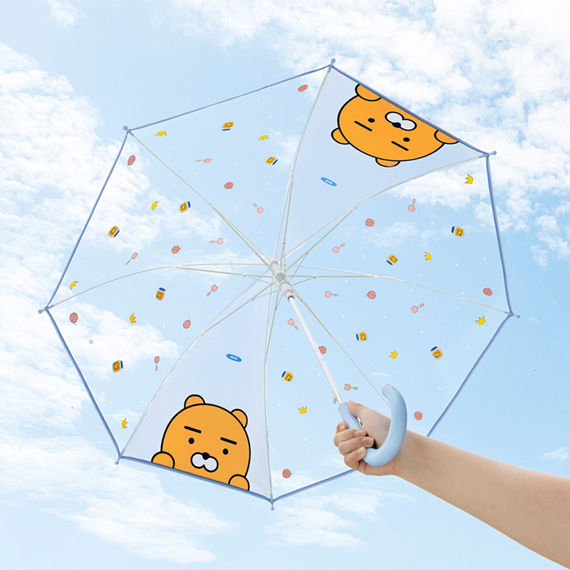 카카오프렌즈 키즈 투명 우산